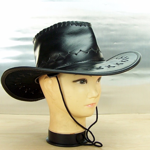 cheap leather cowboy hats